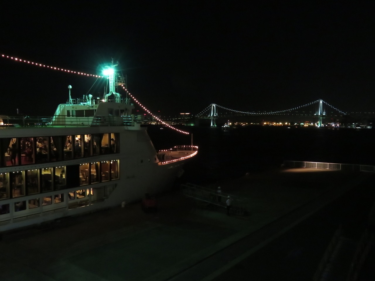 竹芝桟橋 三連休前夜の風景 18 7 13 黄昏草日記